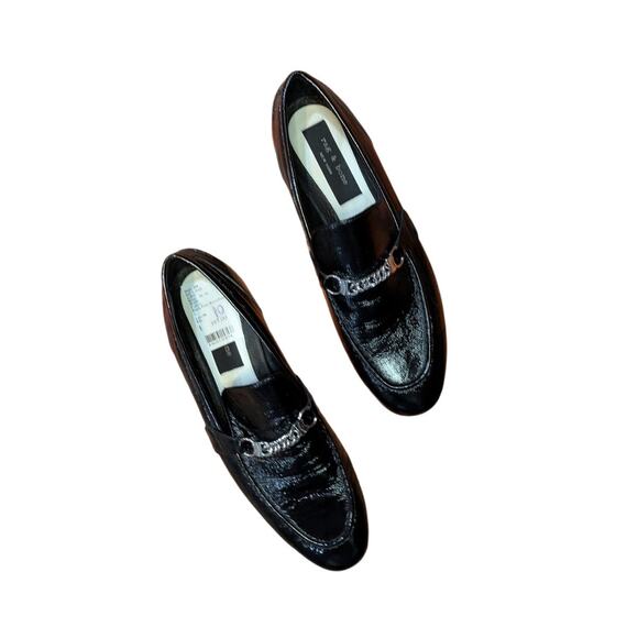 New Rag & Bone Women's Black Loafers Size 10 - Picture 3 of 11